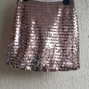 Rose Gold Sequins skirt